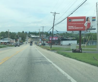 RT 30 West @ Food Lion (Mulch), W/F Media