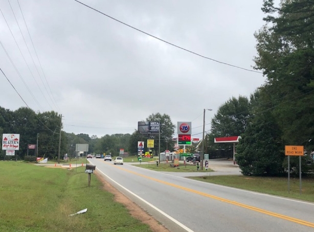 US 29/General Daniel Ave. South of Rock Quarry Rd - E/F RR Media