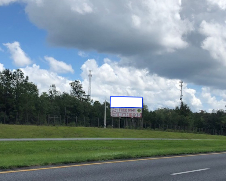 I-10 Mile Marker 188 North Side of I-10 - Top panel - W/F CR Media