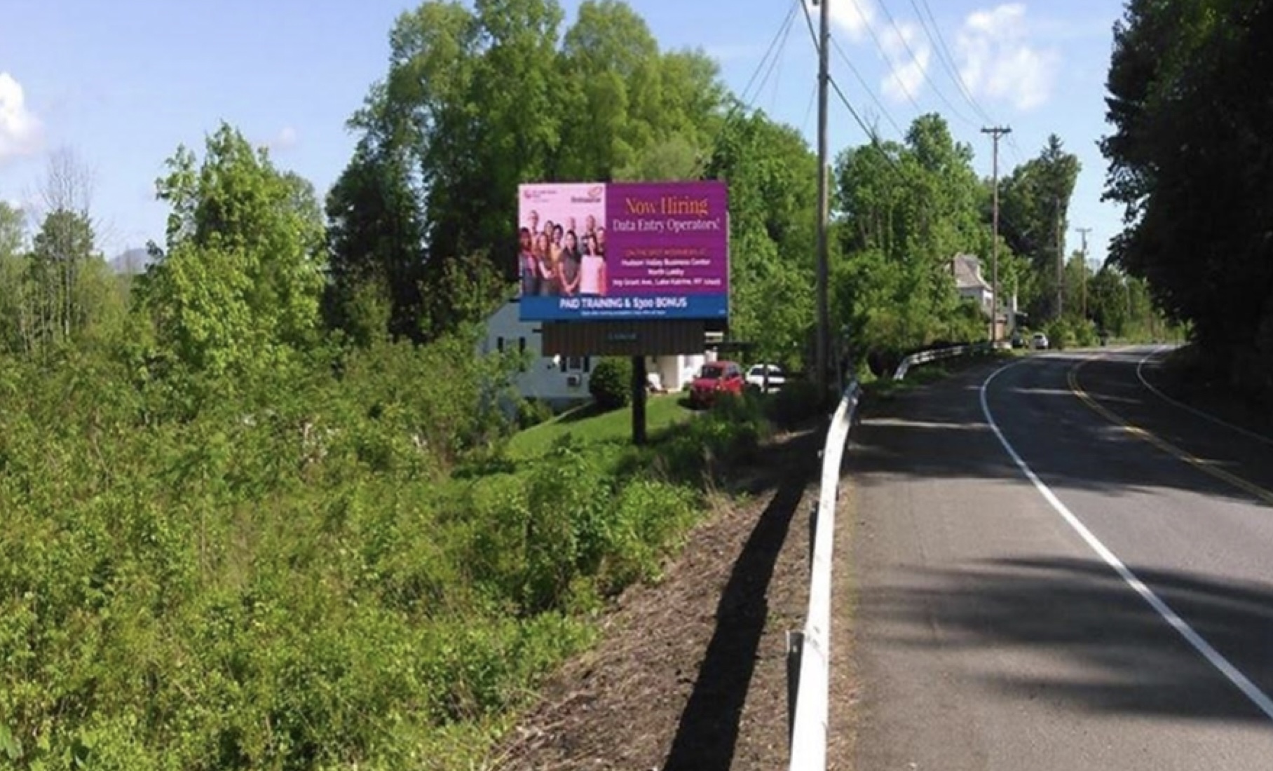 Rt. 9W 1/2 mile north of Leggs Mill Road Media