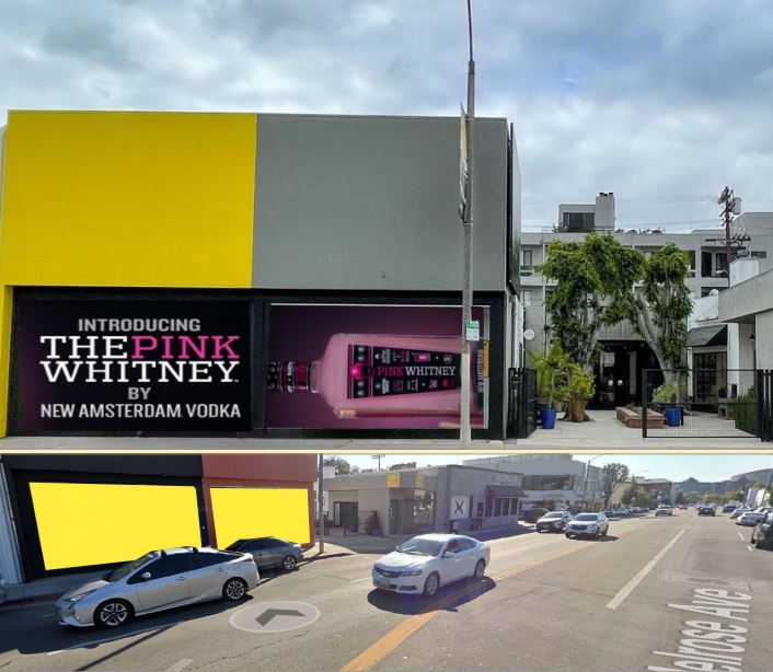 8272 Melrose Ave Storefront Wrap Media