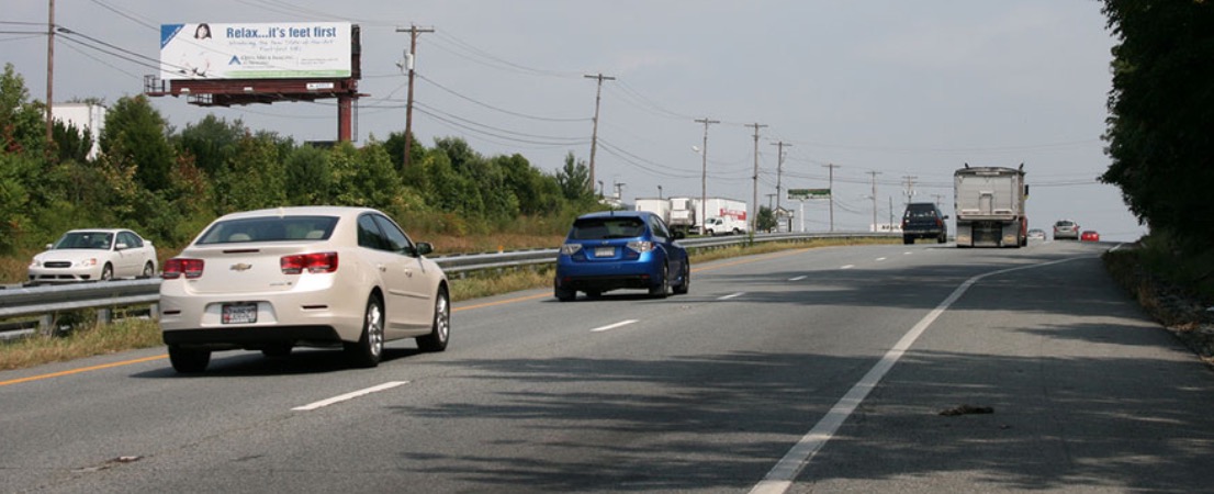 Route 40, 500' e/o Mill Creek Lane /s Media