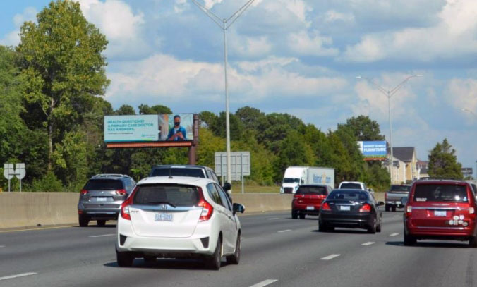 I-40/85 .4 mi. W/O HUFFMAN MILL RD (EX 141) NS Media