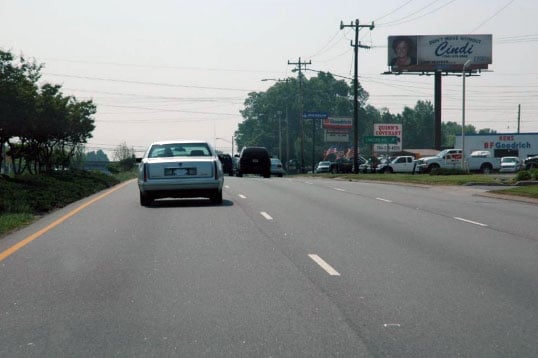 US 74 0.4 mi W/O US 601 N SS Media