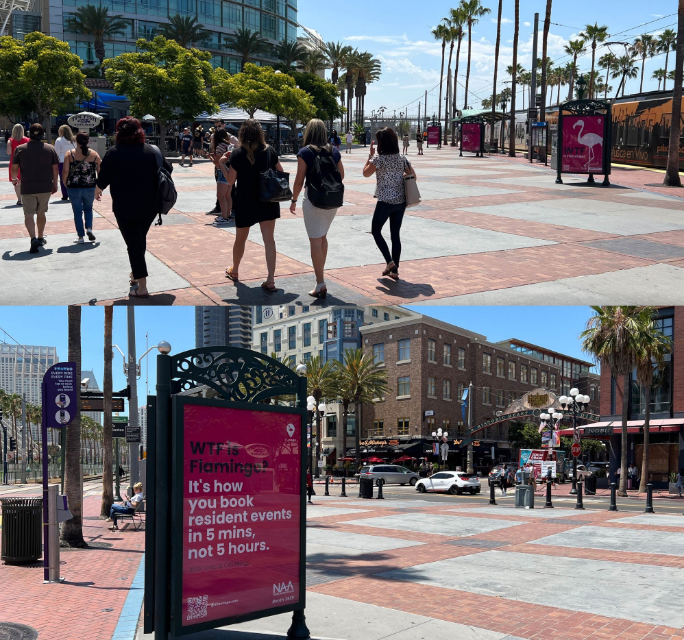 San Diego Kiosks Backlit Network - 1 unit Media