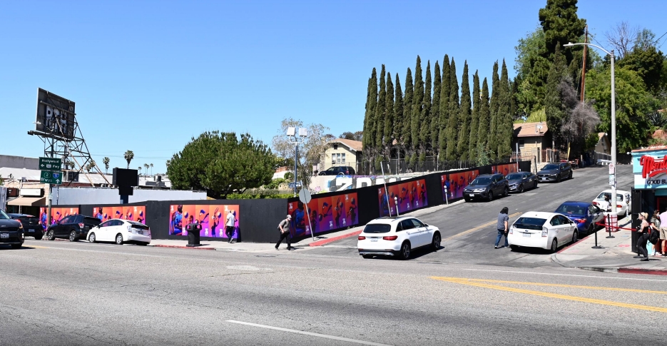 1539 Sunset Blvd - Echo Park Barricade Media