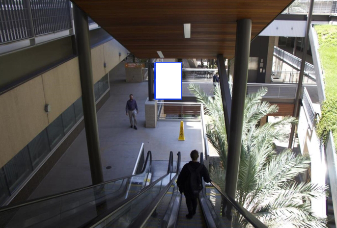 Green Street - Level 2B - Escalator F/SE Media