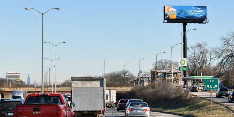 I-290 EISENHOWER EXPWY EB INBOUND JAM AT 17TH AVE FW DIGITAL CR Media