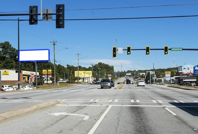 Stone Mountain Hwy 300 ft E/O Parkwood Rd N/S F/W Media