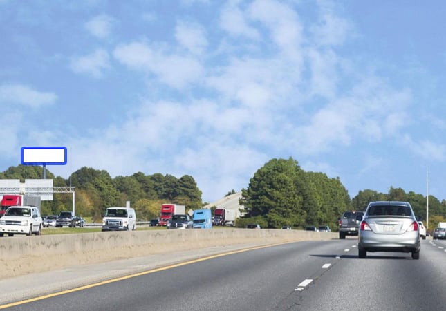 I-285/I-85S 0.5 mi E/O Old National Hwy N/S F/W Media