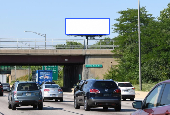 Eisenhower Expy (I-290) @ Irving Park Road E/L F/S Media