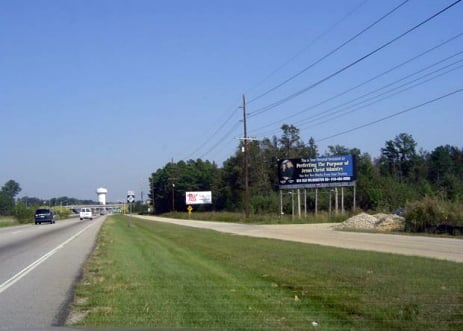 Highway 301, 1500 ft. S/O Highway 87, ES -- Facing South Media