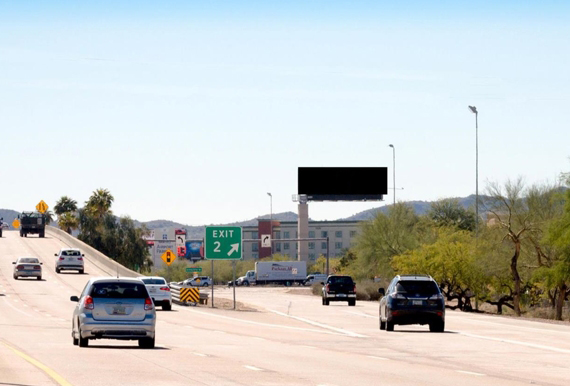 SR 143 (Hohokam Expy) 100 ft S/O University Dr W/S F/N Media