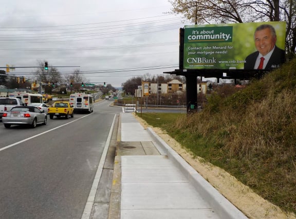 Rt 40 East (Intersection 3-Face), W/F Media