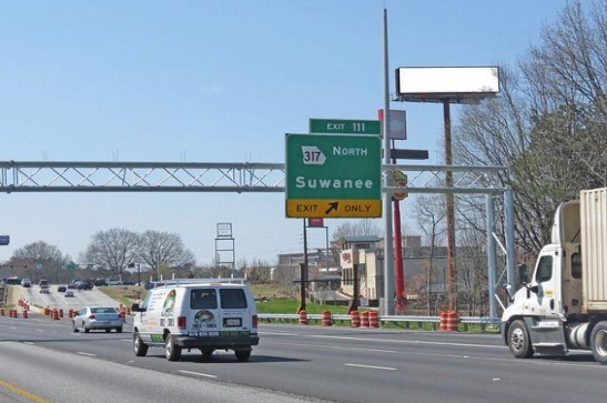 I-85N WS 0.1mi N/O Lawrenceville Suwanee Rd F/N - 4 Media