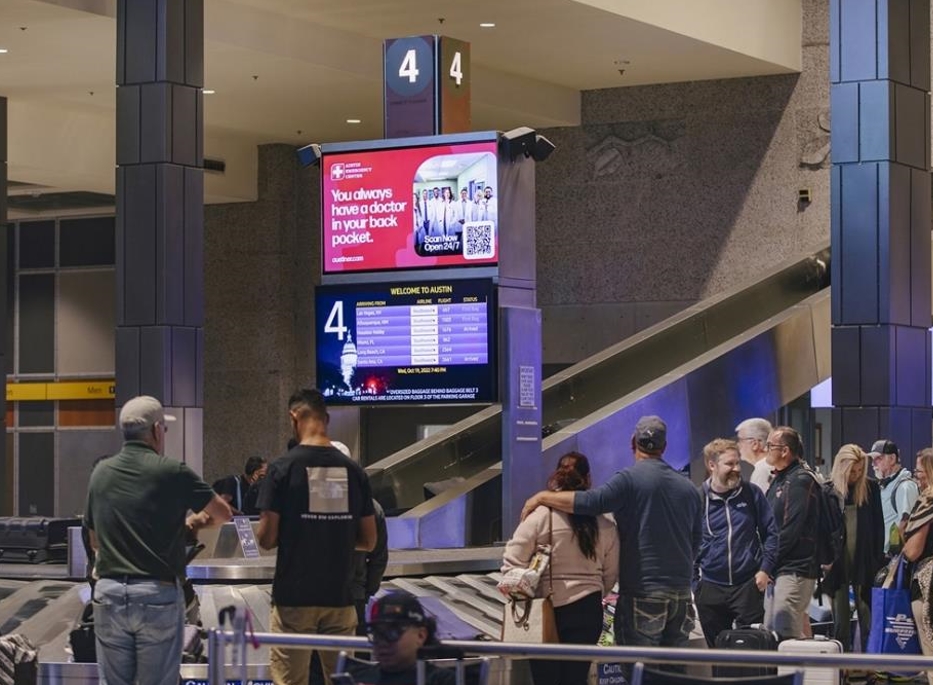 Domestic Arrivals, Meeters + Greeters Media