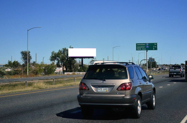 I-76 Ns .50 mi W/O I-25 F/W Media