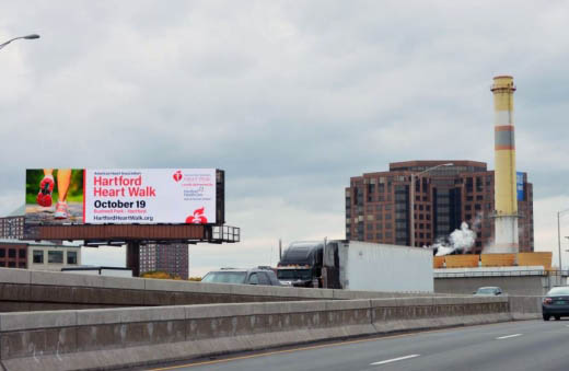 I-84 @ Exit 48 for Capitol Ave - 15 Flower St., Hartford Media