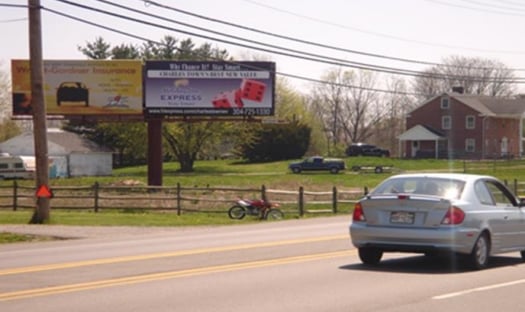 RT 65 3 mi S/O I-70 (Storage Sheds) ES, Left, N/F Media