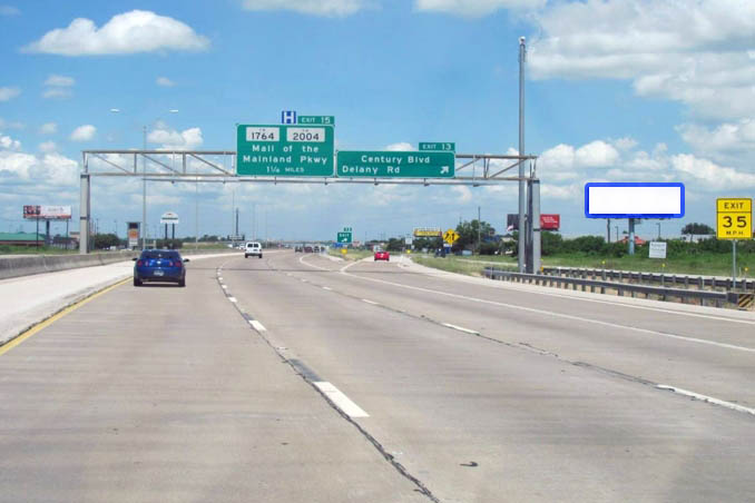 I-45S .70 mi N/O Fm 1765 E/S F/S Media