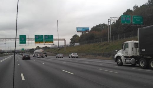 I-85 WS 0.6mi N/O I-285 F/N - 2 Media