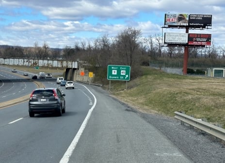 Rt 9 East (Valley Storage), Bottom Left, E/F Media