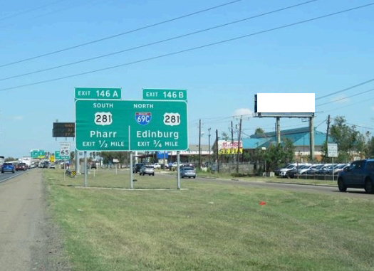 Expressway 83, south side, 2/10 mile east of Jackson Road (McAllen/Pharr area of Rio Grande Valley) Media