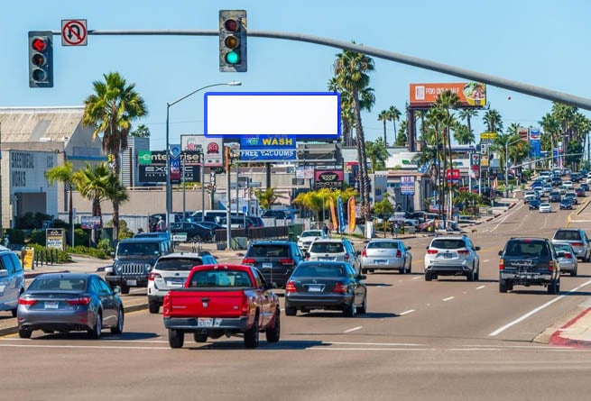 Balboa Ave. E/O Convoy St.. S/S F/E Media