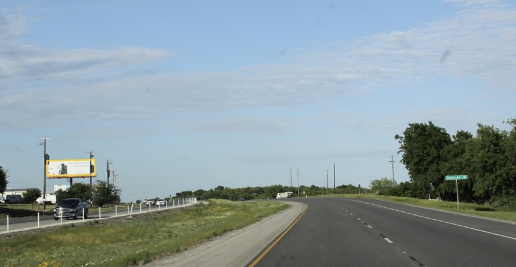 HWY 377 @ SHIPPS RD. S/O BENBROOK, N/S Media