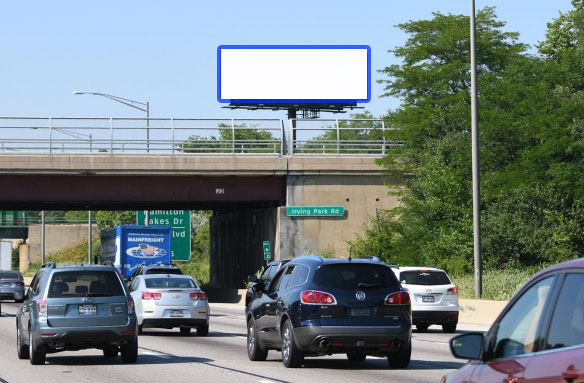 Eisenhower Expy (I-290) @ Irving Park Road E/L F/S Media