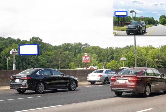 I-285 0.2 mi W/O N Peachtree Rd S/S F/E Media