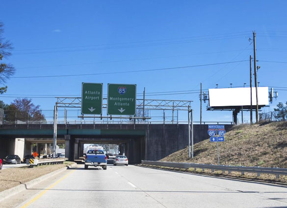 Camp Creek Pkwy 500 ft W/O I-85S S/S F/W Media