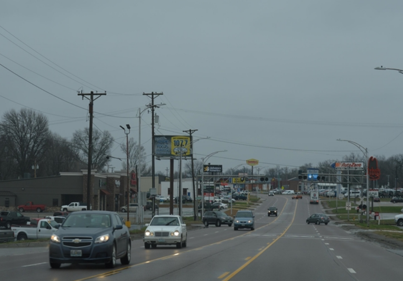 Poster Ad On N/S HWY 50 .3 MI W/O HWY 65 E/B, Sedalia