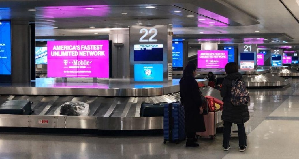 Baggage Carousel Digital Network (BCDN) Media