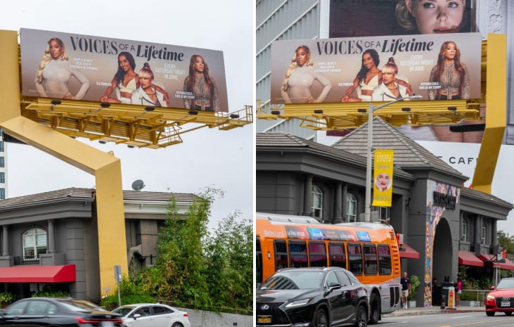 Sunset Blvd and La Cienega Media