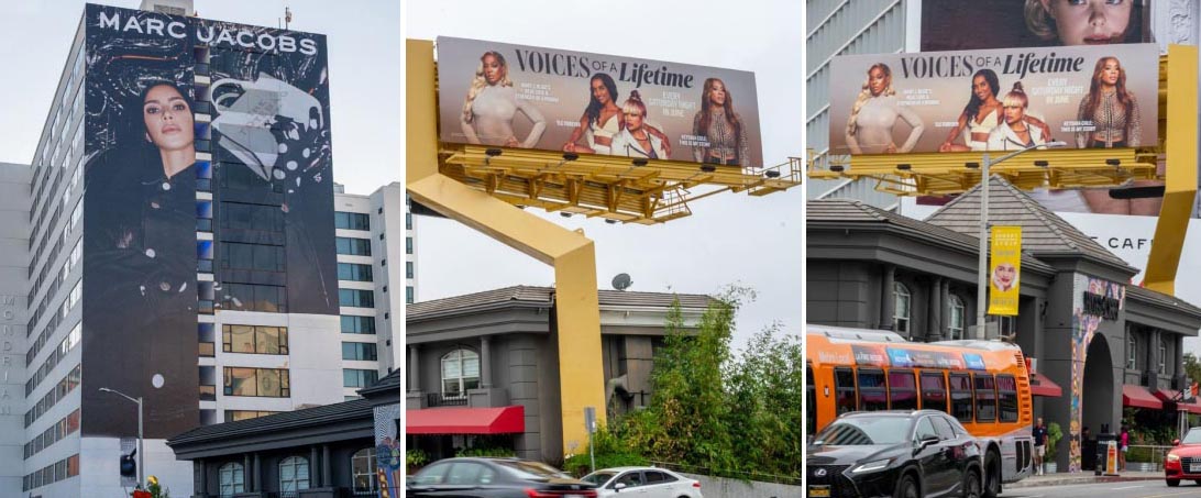 Sunset Blvd and La Cienega Media