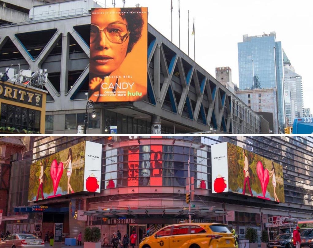 42nd Street & 8th Ave, 40th Street & 8th Ave Media