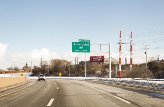 I-90 SS 700ft E/O Innerbelt Frwy F/W-1 Media