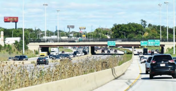 I-290 EISENHOWER EXPWY EB INBOUND AT BELLWOOD AVE / WESTCHESTER BLVD FW DIGITAL TRAFFIC IN TO CHICAGO - LONG DWELL TRAFFIC Media