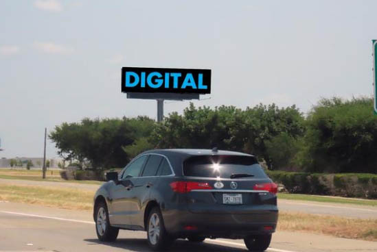 DIGITAL SH 121 Business SS 500ft W/O Denton Tap Rd F/W - 2 Media