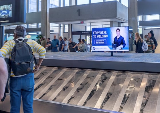 Baggage Digital Display Media