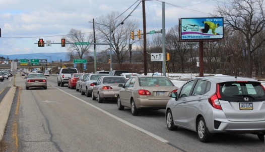 Rt. 30 East just before I-81 Chambersburg, E/F, 1 Slot Media