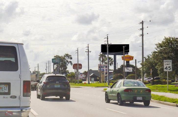 Palm Bay Rd NE, .4 mi E/O I-95; S/S F/W Media