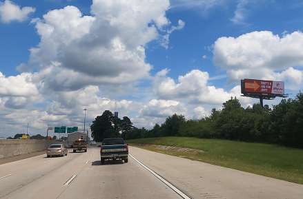 I-20 .34mi W/O Washington Rd (Exit 199) SS, SW/F, 1 Slot Media