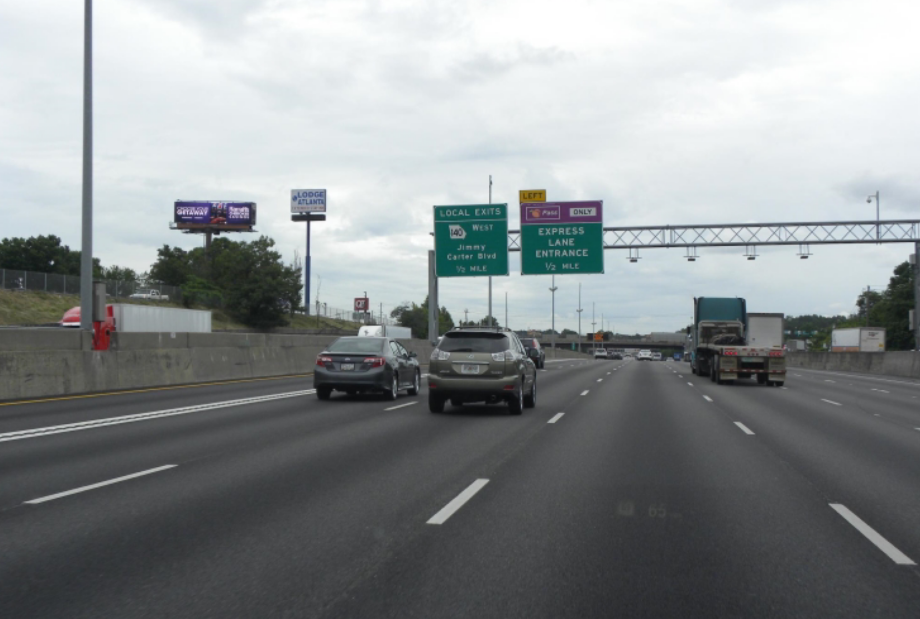 W/S I-85 0.7mi N/O I-285 LHR F/S - 2 Media