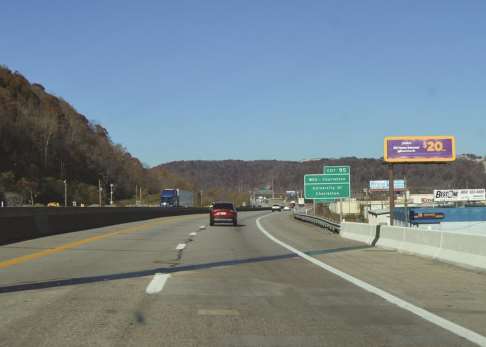 I-64 AND I-77 .2 MI S/O EXIT 95 F/S Media