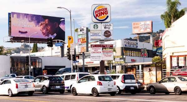 Sunset Blvd W/O La Brea Media