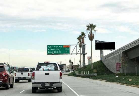 Santa Ana Fwy W/L E/O Carmenita% F/N Media