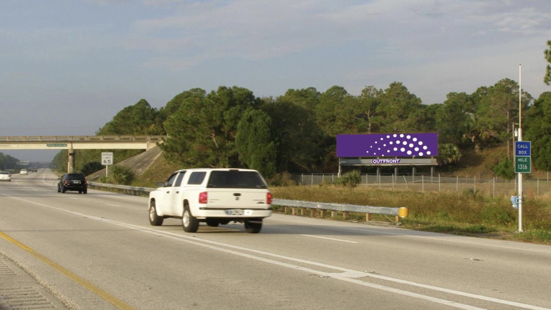 I-4, 100 ft E/O Tomoka Farms Rd;  N/S F/E Media