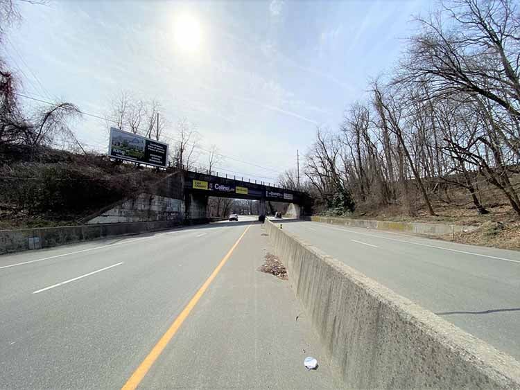 Glen Cove: Glen Cove Rd at RR overpass S/O Hendrick Avenue facing north Media